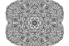 Mandala to color zen relax free 13